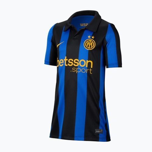 Kinder-Fußballtrikot Nike Inter Milan Dri-Fit Stadium Home lyon blue/black/university gold