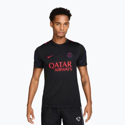 Herren-Fußballtrikot Nike Paris Saint-Germain Strike Soccer Dri-Fit black/hyper royal/global red/global red