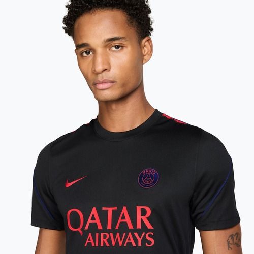 Herren-Fußballtrikot Nike Paris Saint-Germain Strike Soccer Dri-Fit black/hyper royal/global red/global red