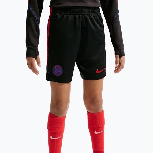 Kinder-Fußballshorts Nike Paris Saint-Germain Strike black/hyper royal/global red/global red