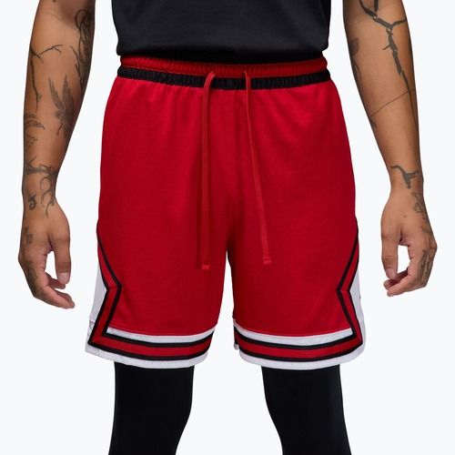 Herren-Basketballshorts Nike Jordan Mesh Diamond 4" gym red/white/black