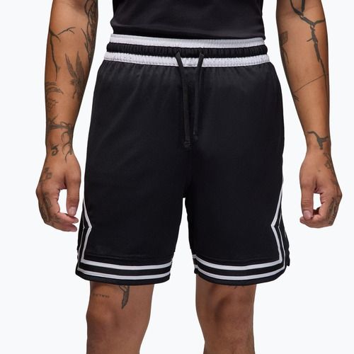 Spodenki koszykarskie męskie Nike Jordan Mesh Diamond 4" black/white/white