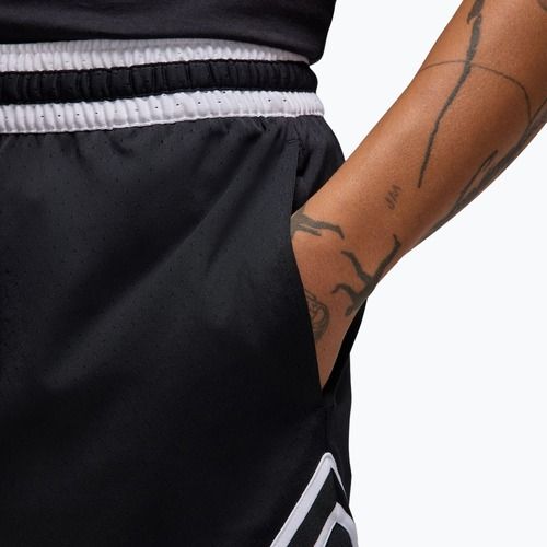 Herren-Basketballshorts  Jordan Mesh Diamond 4" black/white/white