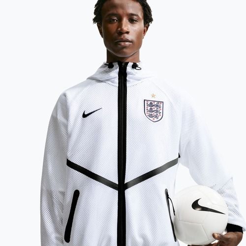 Herren Fußballjacke Nike England Dri-Fit Soccer Anthem white/black/obsidian