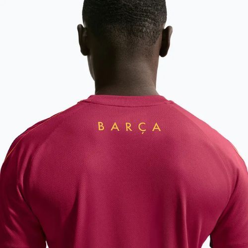Herren-Fußballtrikot Nike FC Barcelona Strike Soccer Dri-Fit noble red/blackened blue/mineral yellow