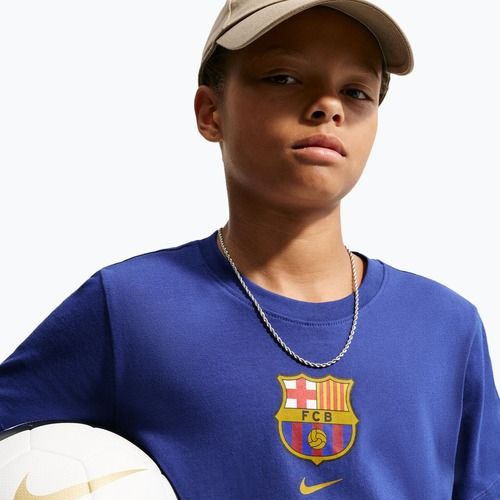Kinder-Shirt Nike FC Barcelona Soccer deep royal blue