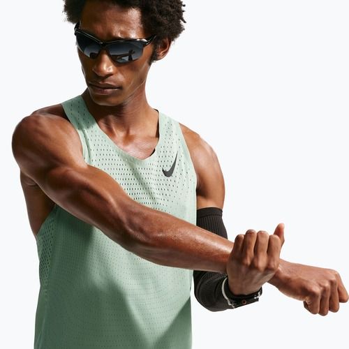 Herren-Laufshirt Nike AeroSwift Dri-Fit ADV steam/black