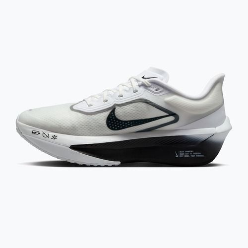 Herren-Laufschuhe Nike Zoom Fly 6 white/smoke grey/metallic silver/black