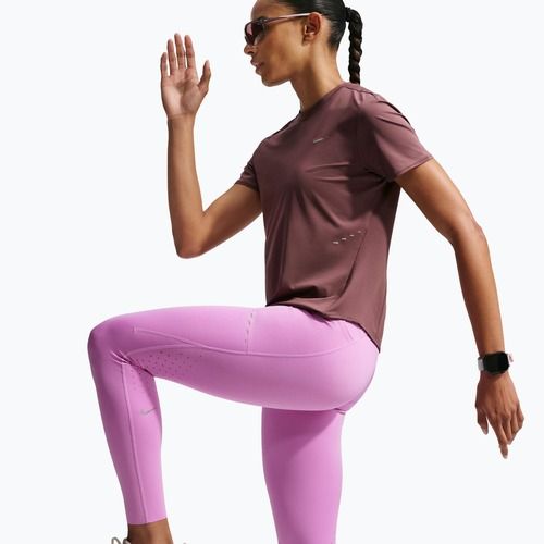Damenlaufleggings Nike Swift 7/8 light magenta