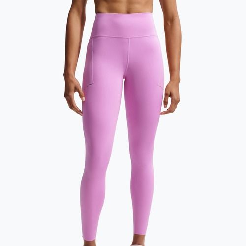 Damenlaufleggings Nike Swift 7/8 light magenta