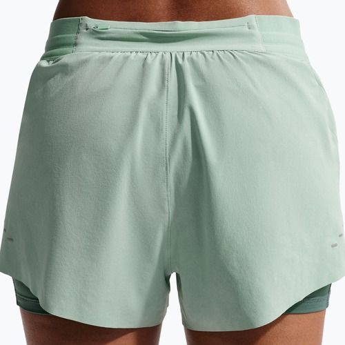 Damen-Laufshorts Nike Swift Mid-Rise 2in1 steam/mineral slate