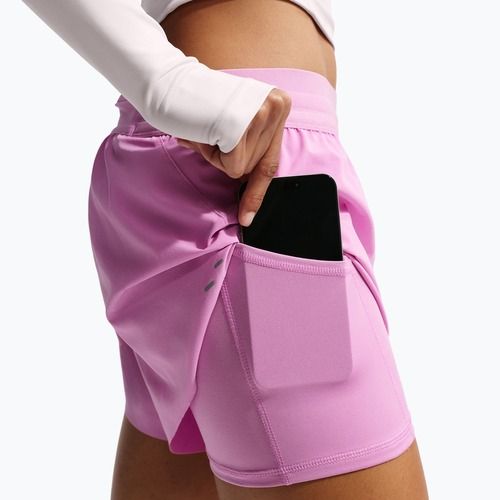 Damen-Laufshorts Nike Swift Mid-Rise 2in1 light magenta/light magenta