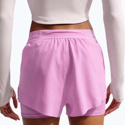 Damen-Laufshorts Nike Swift Mid-Rise 2in1 light magenta/light magenta