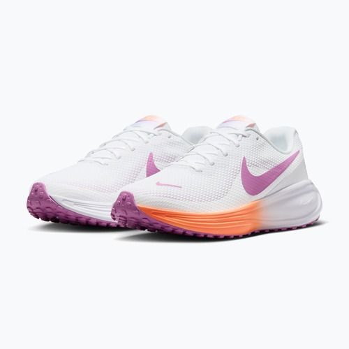 Laufschuhe für Damen Nike Revolution 8 white/orange pulse/light magenta