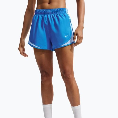 Damen-Laufshorts Nike Tempo Dri-Fit Mid-Rise light photo blue
