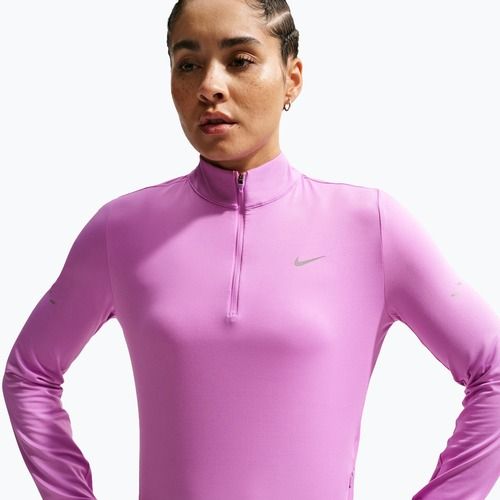 Laufpullover für Damen Nike Swift Dri-FIT UV 1/4-Zip light magenta
