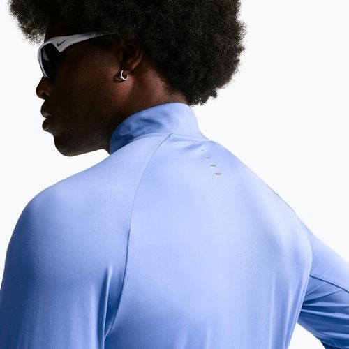 Laufsweatshirt für Herren Nike Stride 1/4 Zip Dri-Fit royal pulse