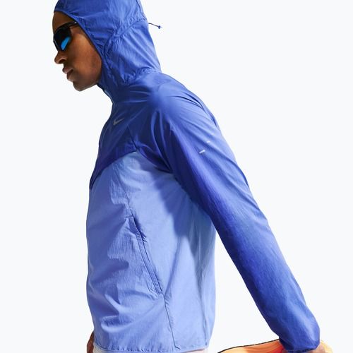 Laufjacke für Herren Nike Stride Repel UV lapis/royal pulse