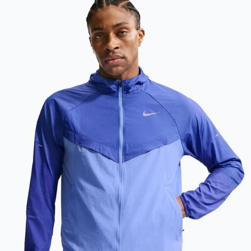 Laufjacke für Herren Nike Stride Repel UV lapis/royal pulse
