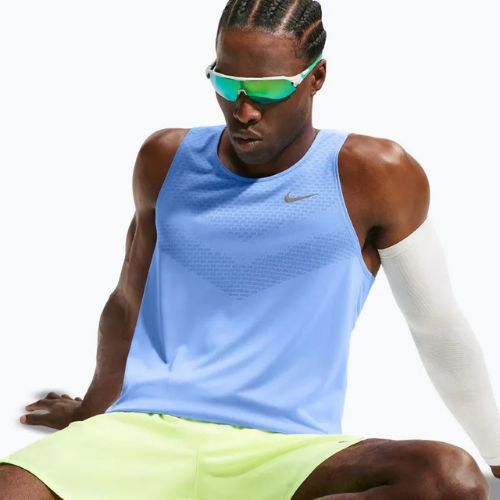 Herren-Laufshirt Nike Stride Dri-Fit ADV royal pulse
