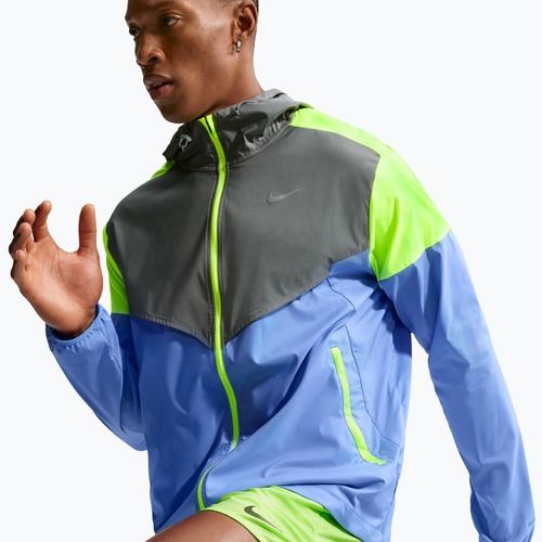 Laufjacke für Herren Nike Impossibly Light Windrunner royal pulse/smoke grey/volt ice