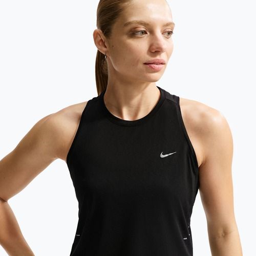 Damen-Laufshirt Nike Swift Breathe Dri-Fit black/black/white