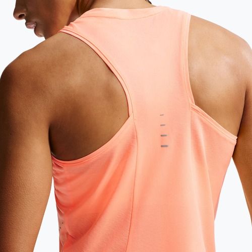 Damen-Laufshirt Nike Swift Breathe Dri-Fit orange pulse/photon dust