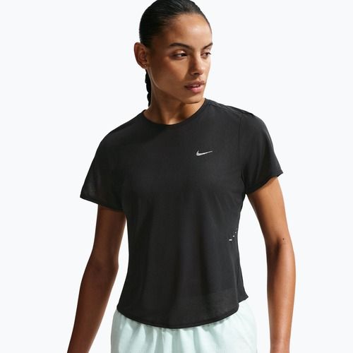 Damen-Laufshirt Nike Swift Breathe Dri-Fit black/photon dust/white