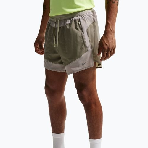 Herren-Laufshorts Nike Stride Dri-Fit Brief-Lined 5" light army/spruce fog