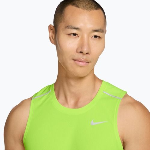 Herren-Laufshirt Nike Miler Dri-Fit volt ice