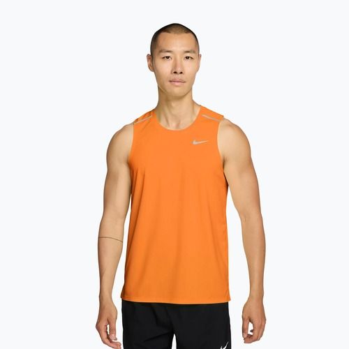 Herren-Laufshirt Nike Miler Dri-Fit total orange