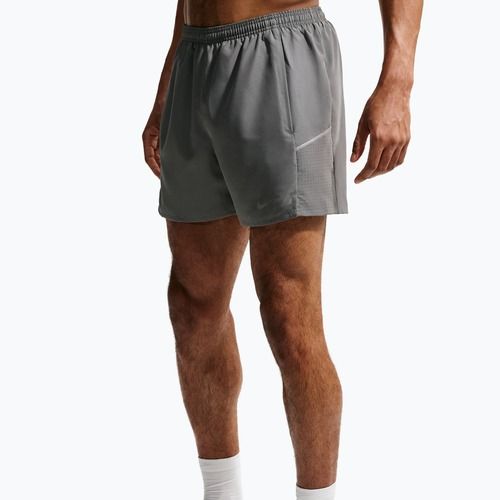 Herren-Laufshorts Nike Miler Dri-Fit 2in1 5" smoke grey/smoke grey