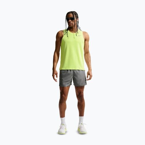 Herren-Laufshorts Nike Miler Dri-Fit 2in1 5" smoke grey/smoke grey