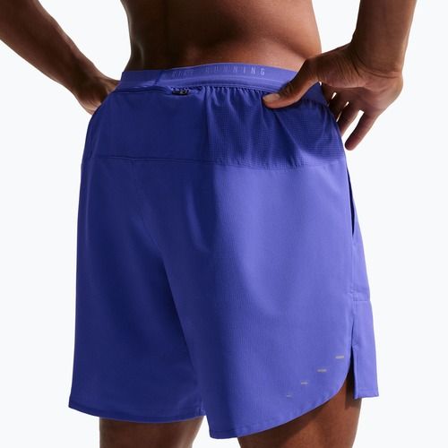 Herren-Laufshorts Nike Stride Dri-Fit Brief-Lined 7" lapis