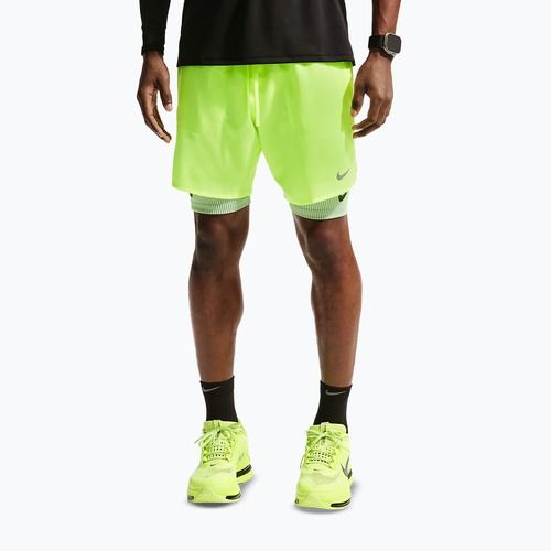 Herren-Laufshorts Nike Stride Dri-Fit Brief-Lined 7" volt ice