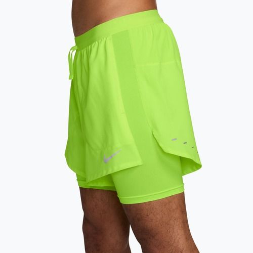 Herren-Laufshorts Nike Stride Dri-Fit Hybrid 5" volt ice
