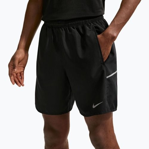 Herren-Laufshorts Nike Miler Dri-Fit 2in1 7" black/black