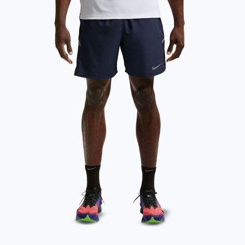 Herren-Laufshorts Nike Miler Dri-Fit 2in1 7" midnight navy