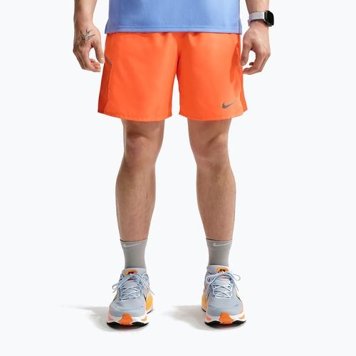 Herren-Laufshorts Nike Miler Dri-Fit 2in1 7" total orange