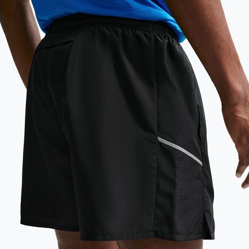 Herren-Shorts Nike Miler Dri-Fit Brief Lined 5" black/black
