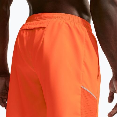 Herren-Laufshorts Nike Miler Dri-Fit Brief Lined7" total orange