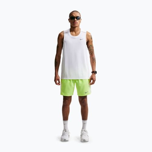 Herren-Laufshorts Nike Miler Dri-Fit Brief Lined7" volt ice/barely volt