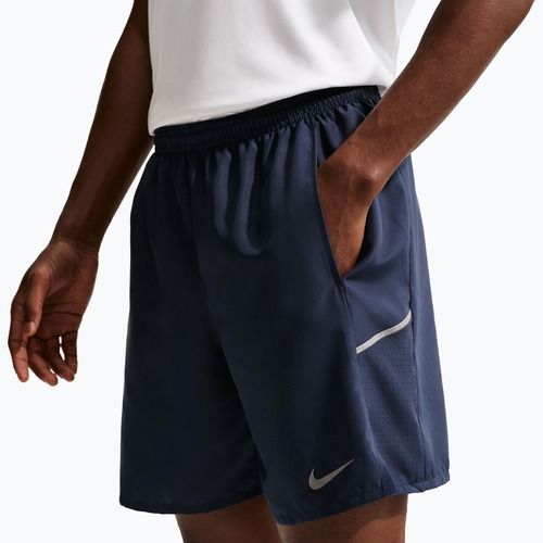 Herren-Laufshorts Nike Miler Dri-Fit Brief Lined7" midnight navy