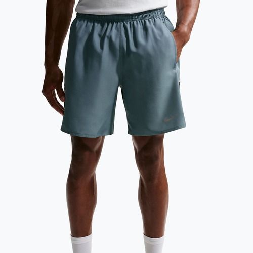 Herren-Laufshorts Nike Miler Dri-Fit Brief Lined7" mineral slate