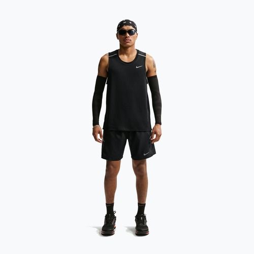 Herren-Laufshorts Nike Miler Dri-Fit Brief Lined7" black/black