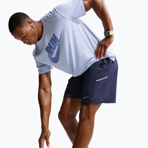 Herren-Laufshorts Nike Miler Dri-Fit 9" midnight navy