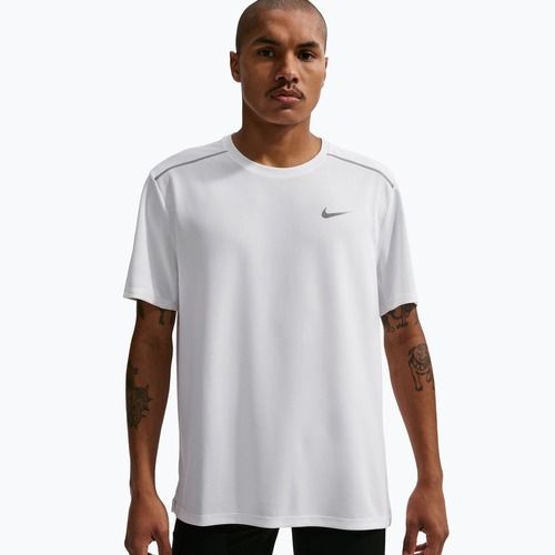 Herren-Laufshirt Nike Miler Dri-Fit UV white
