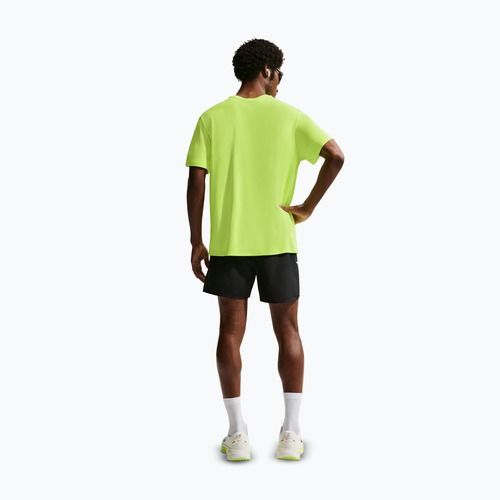Herren-Laufshirt Nike Miler Dri-Fit UV volt ice