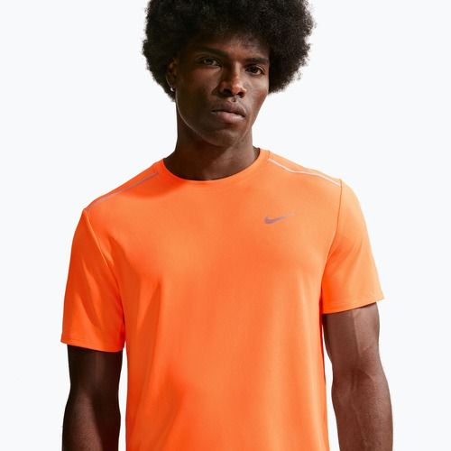 Herren-Laufshirt Nike Miler Dri-Fit UV total orange