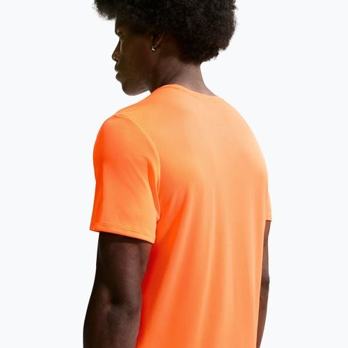 Herren-Laufshirt Nike Miler Dri-Fit UV total orange